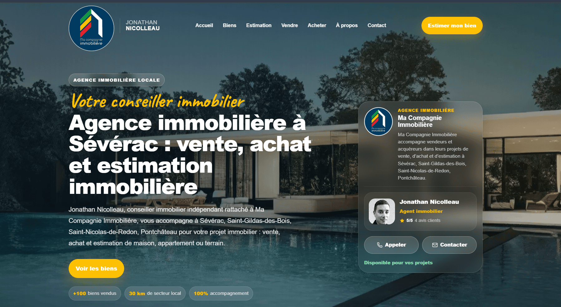 Site personnel Webcraft Immo